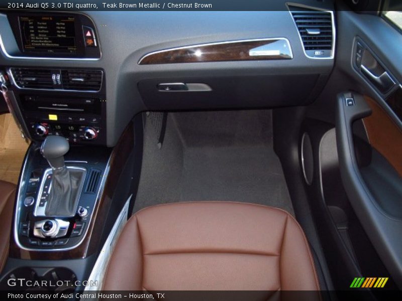 Teak Brown Metallic / Chestnut Brown 2014 Audi Q5 3.0 TDI quattro