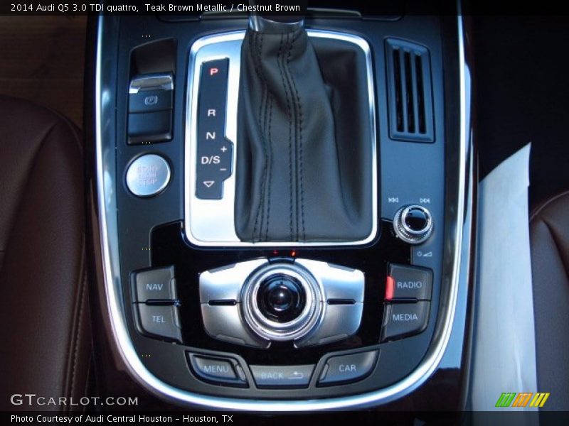 Teak Brown Metallic / Chestnut Brown 2014 Audi Q5 3.0 TDI quattro
