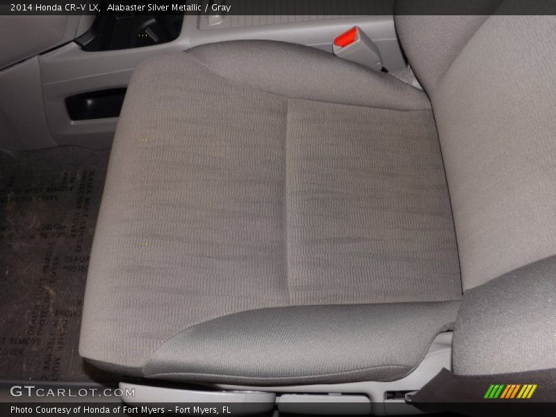 Alabaster Silver Metallic / Gray 2014 Honda CR-V LX