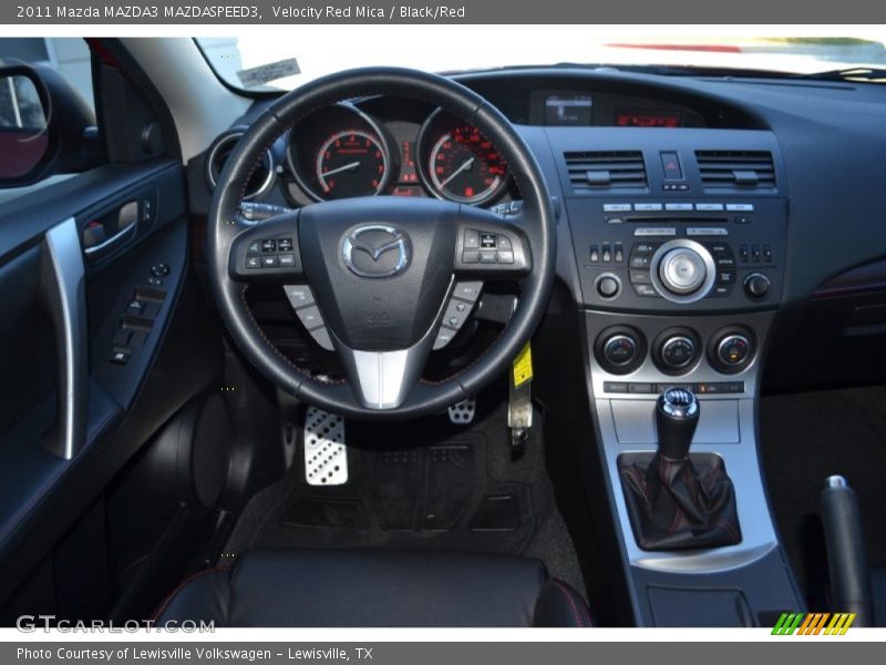 Dashboard of 2011 MAZDA3 MAZDASPEED3