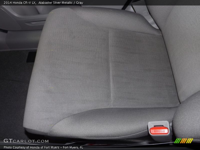 Alabaster Silver Metallic / Gray 2014 Honda CR-V LX