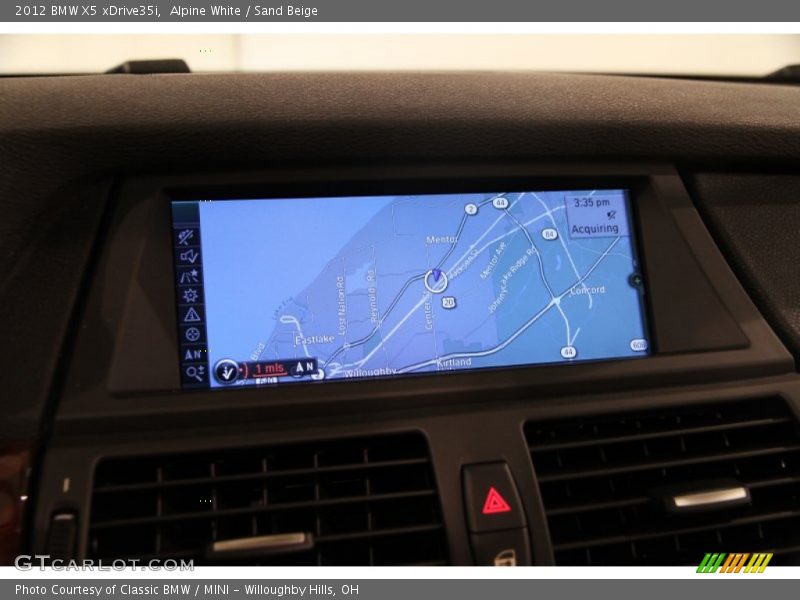 Alpine White / Sand Beige 2012 BMW X5 xDrive35i