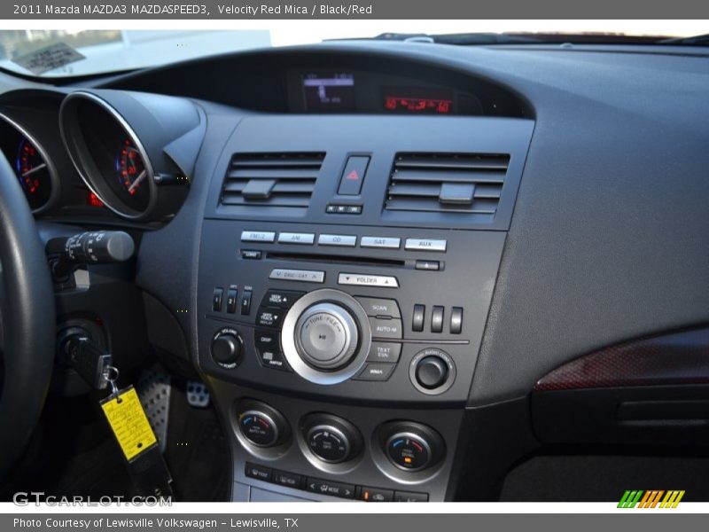 Controls of 2011 MAZDA3 MAZDASPEED3