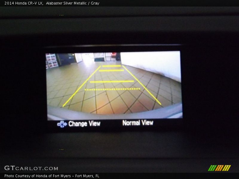 Alabaster Silver Metallic / Gray 2014 Honda CR-V LX