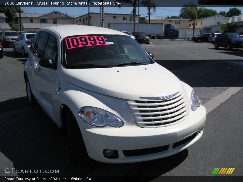 Stone White / Pastel Slate Gray 2008 Chrysler PT Cruiser Touring