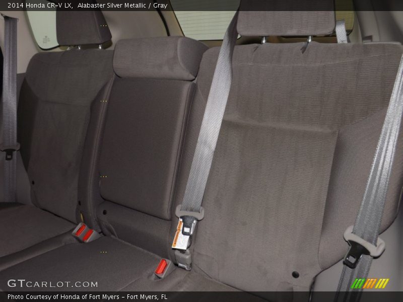 Alabaster Silver Metallic / Gray 2014 Honda CR-V LX