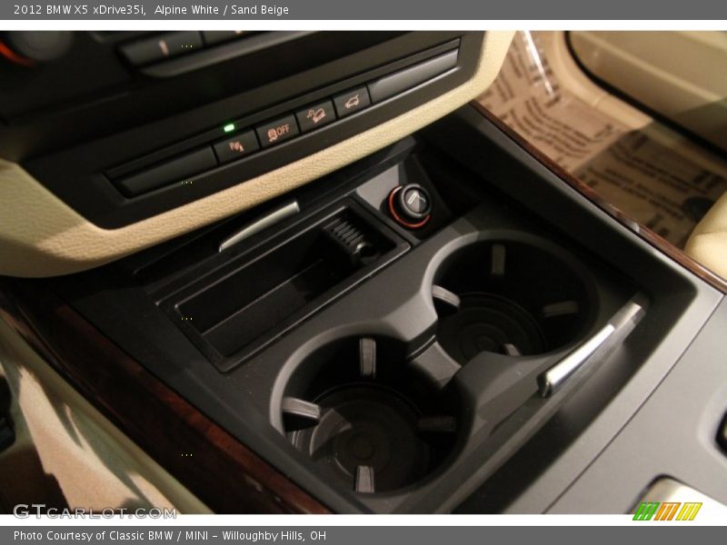 Alpine White / Sand Beige 2012 BMW X5 xDrive35i
