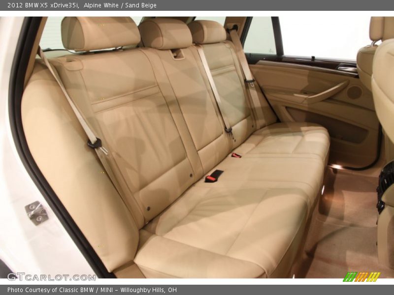 Alpine White / Sand Beige 2012 BMW X5 xDrive35i