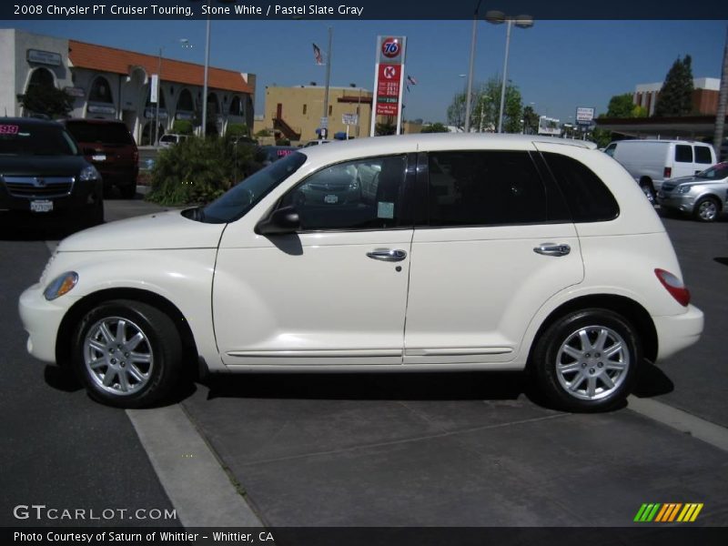 Stone White / Pastel Slate Gray 2008 Chrysler PT Cruiser Touring