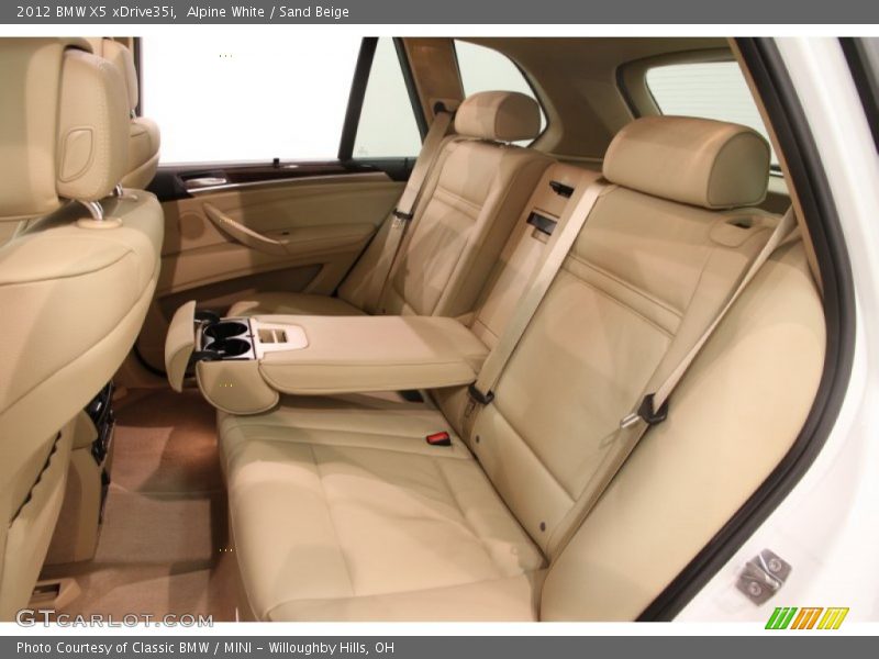 Alpine White / Sand Beige 2012 BMW X5 xDrive35i