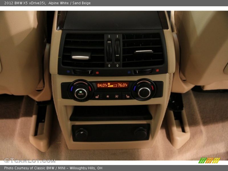 Alpine White / Sand Beige 2012 BMW X5 xDrive35i
