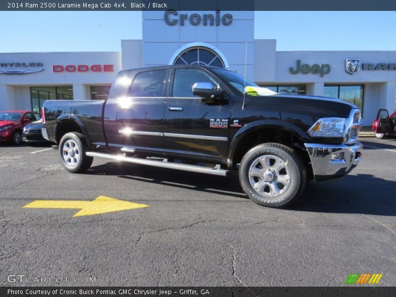 Black / Black 2014 Ram 2500 Laramie Mega Cab 4x4