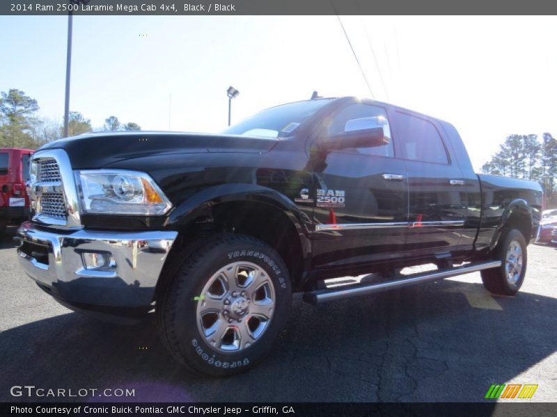 Black / Black 2014 Ram 2500 Laramie Mega Cab 4x4