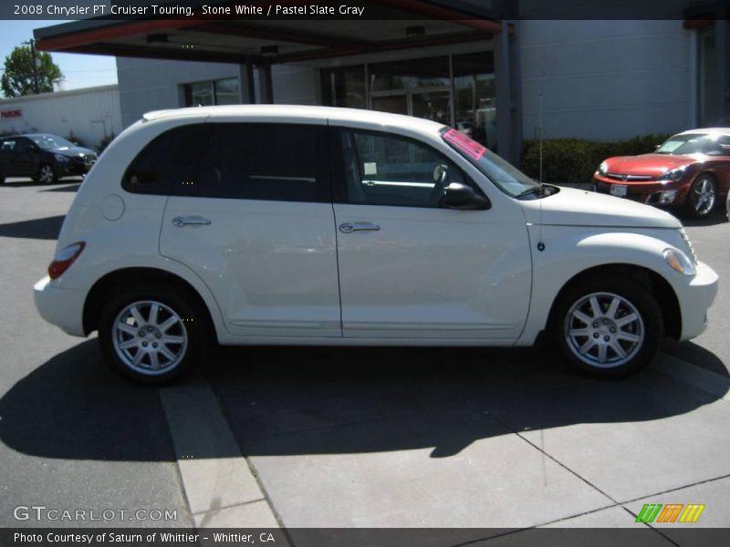 Stone White / Pastel Slate Gray 2008 Chrysler PT Cruiser Touring