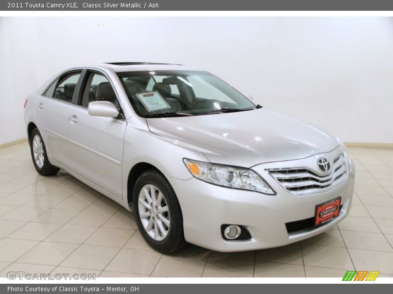 Classic Silver Metallic / Ash 2011 Toyota Camry XLE
