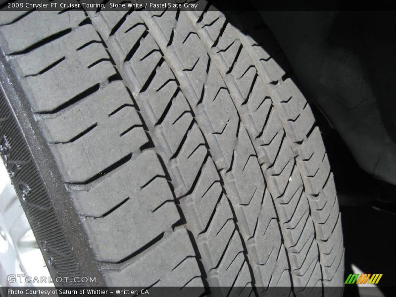 Stone White / Pastel Slate Gray 2008 Chrysler PT Cruiser Touring