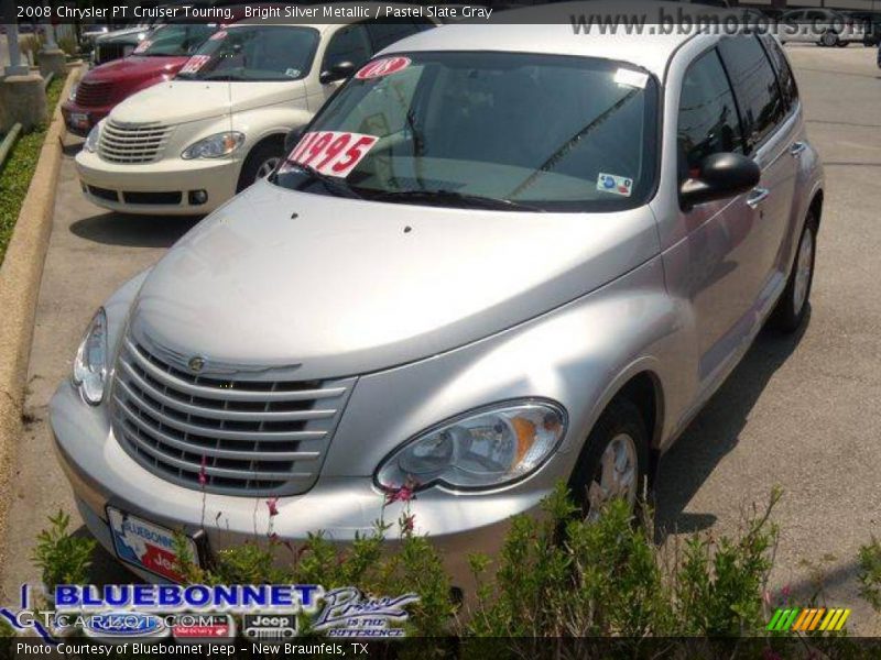 Bright Silver Metallic / Pastel Slate Gray 2008 Chrysler PT Cruiser Touring