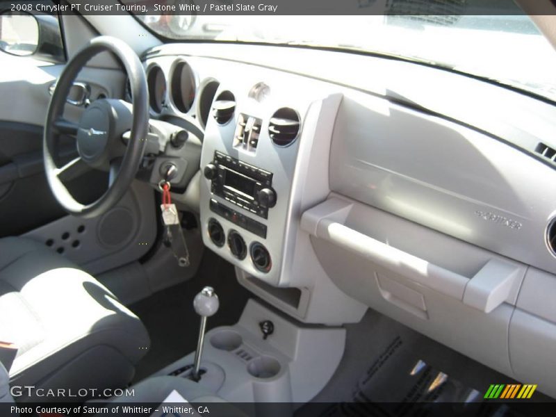 Stone White / Pastel Slate Gray 2008 Chrysler PT Cruiser Touring