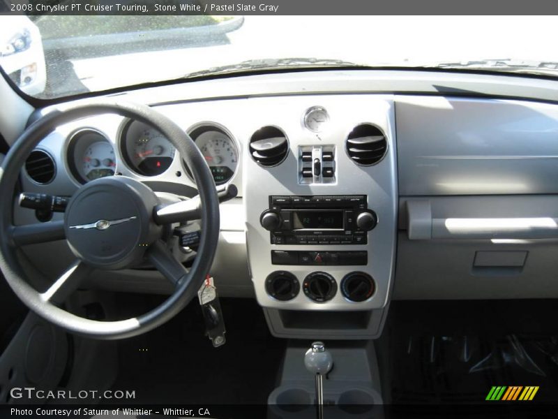 Stone White / Pastel Slate Gray 2008 Chrysler PT Cruiser Touring