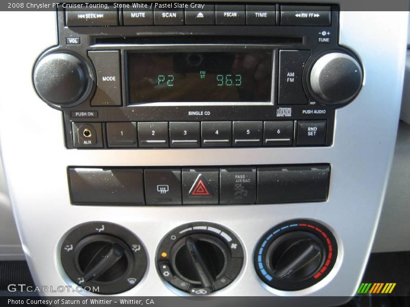Stone White / Pastel Slate Gray 2008 Chrysler PT Cruiser Touring