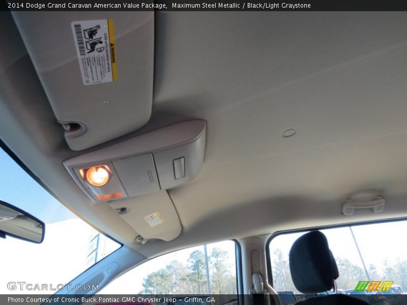 Maximum Steel Metallic / Black/Light Graystone 2014 Dodge Grand Caravan American Value Package