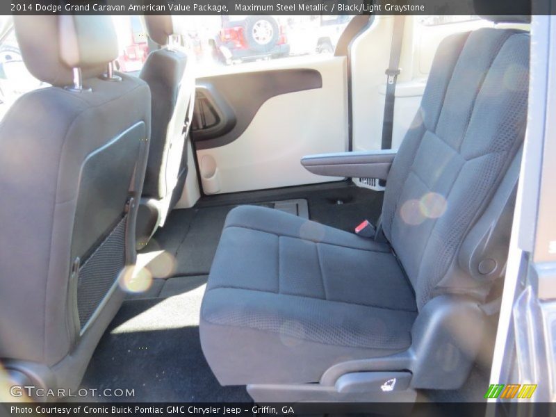 Maximum Steel Metallic / Black/Light Graystone 2014 Dodge Grand Caravan American Value Package