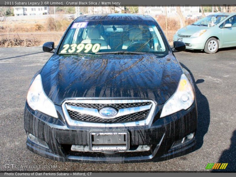 Crystal Black Silica / Warm Ivory 2011 Subaru Legacy 3.6R Limited