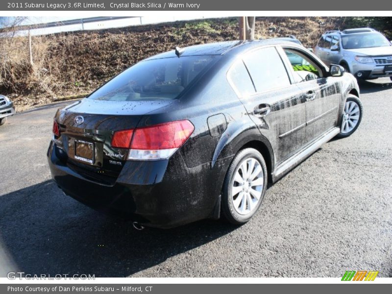 Crystal Black Silica / Warm Ivory 2011 Subaru Legacy 3.6R Limited