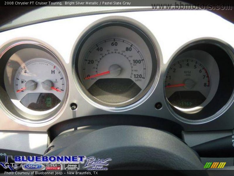Bright Silver Metallic / Pastel Slate Gray 2008 Chrysler PT Cruiser Touring
