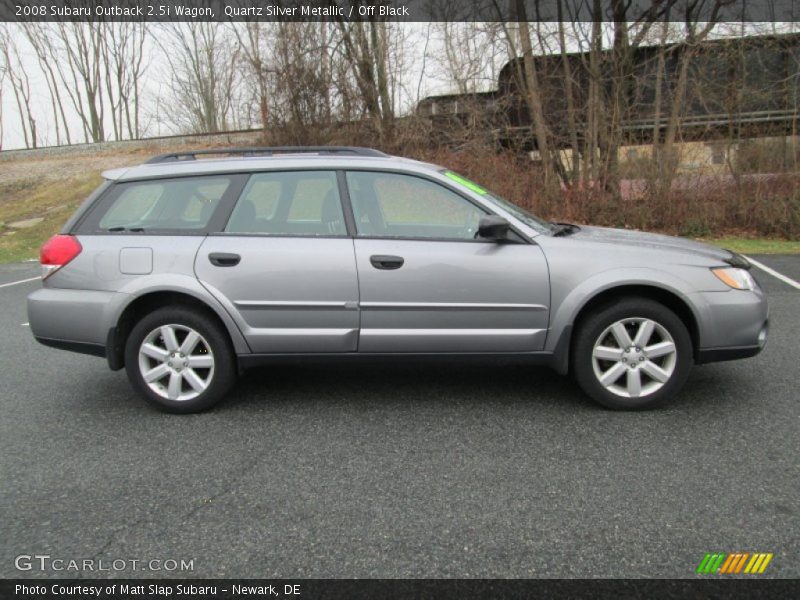 2008 Outback 2.5i Wagon Quartz Silver Metallic