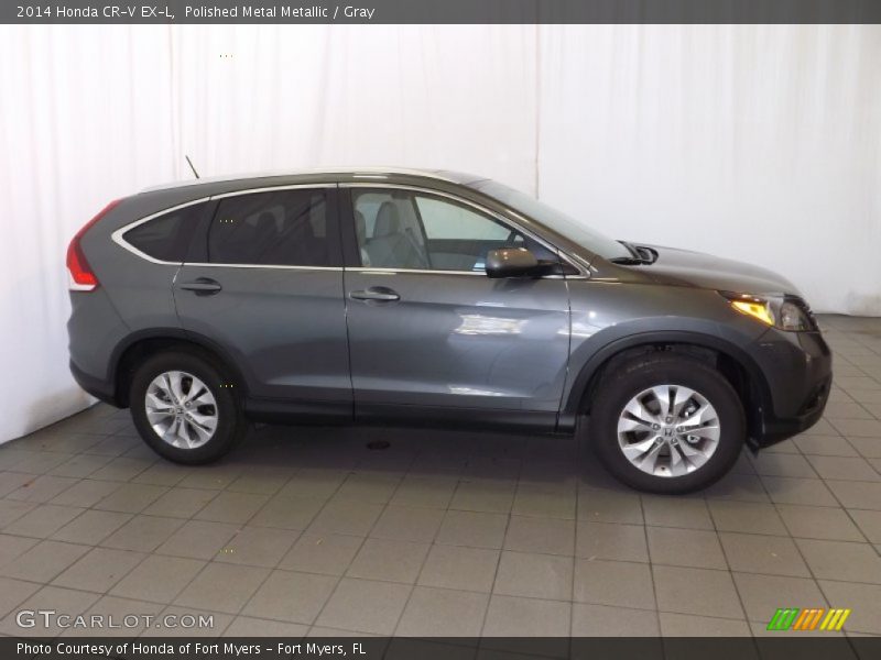 Polished Metal Metallic / Gray 2014 Honda CR-V EX-L