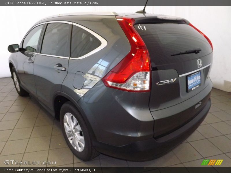 Polished Metal Metallic / Gray 2014 Honda CR-V EX-L