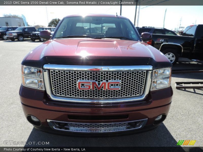 Sonoma Red Metallic / Cocoa/Light Cashmere 2013 GMC Sierra 1500 Denali Crew Cab