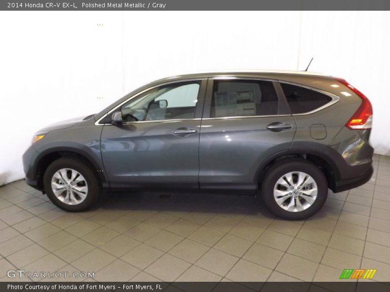 Polished Metal Metallic / Gray 2014 Honda CR-V EX-L