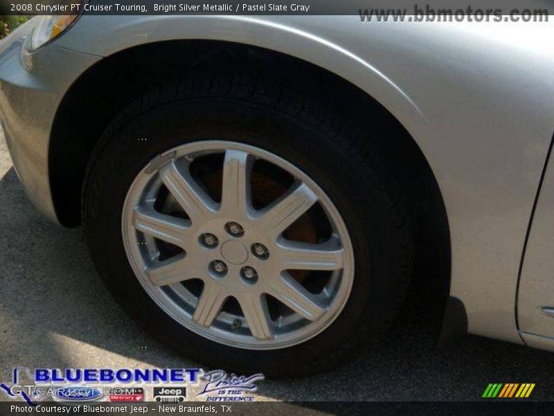 Bright Silver Metallic / Pastel Slate Gray 2008 Chrysler PT Cruiser Touring