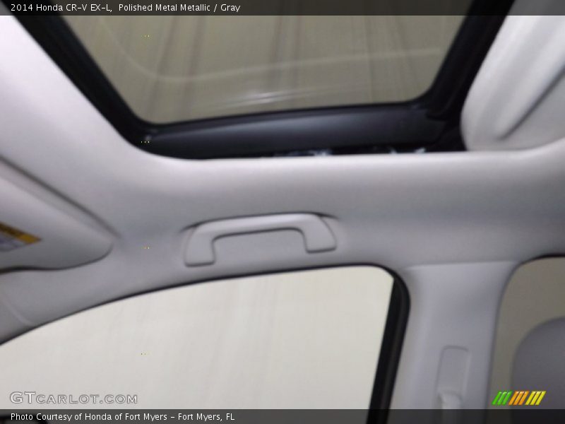 Polished Metal Metallic / Gray 2014 Honda CR-V EX-L