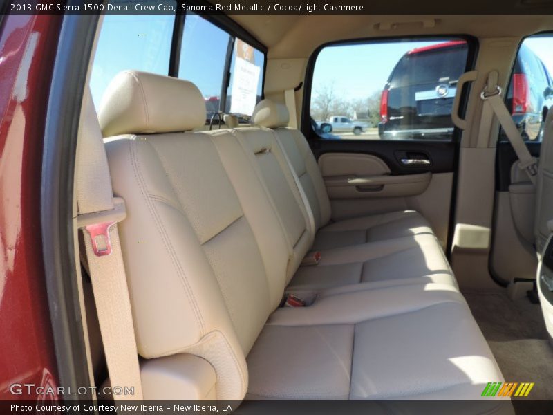Sonoma Red Metallic / Cocoa/Light Cashmere 2013 GMC Sierra 1500 Denali Crew Cab