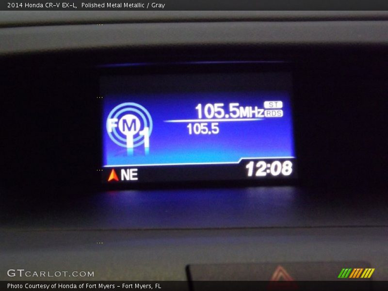 Polished Metal Metallic / Gray 2014 Honda CR-V EX-L