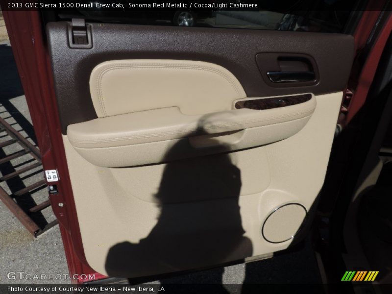 Sonoma Red Metallic / Cocoa/Light Cashmere 2013 GMC Sierra 1500 Denali Crew Cab