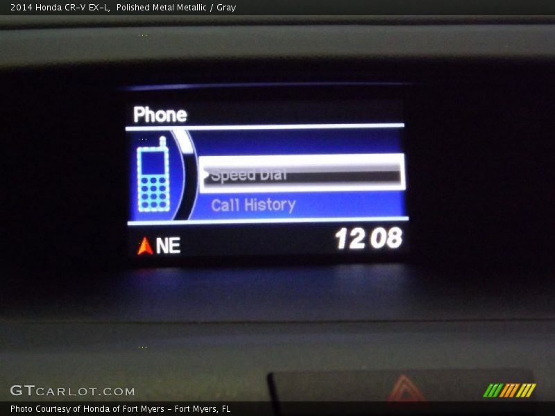 Polished Metal Metallic / Gray 2014 Honda CR-V EX-L