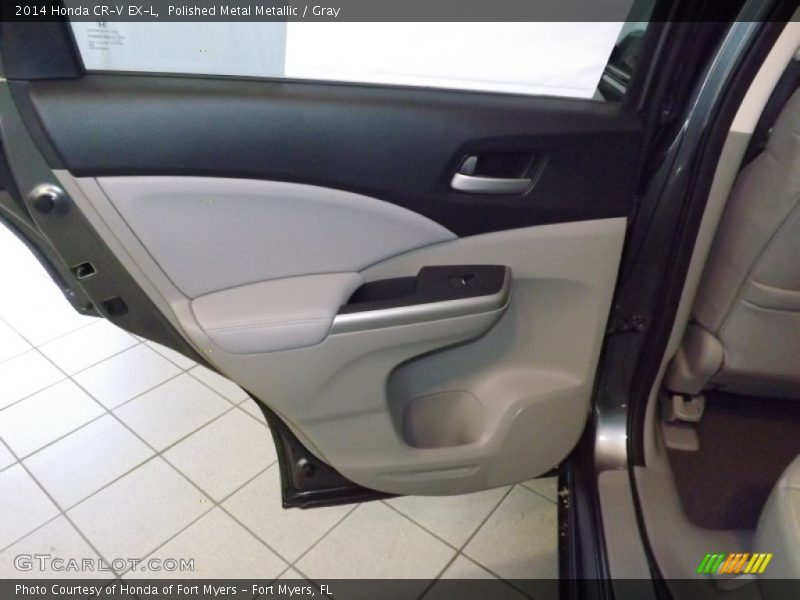 Polished Metal Metallic / Gray 2014 Honda CR-V EX-L