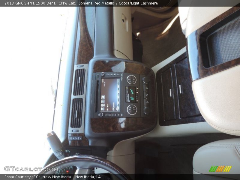 Sonoma Red Metallic / Cocoa/Light Cashmere 2013 GMC Sierra 1500 Denali Crew Cab