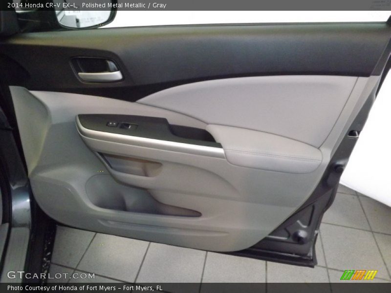 Polished Metal Metallic / Gray 2014 Honda CR-V EX-L