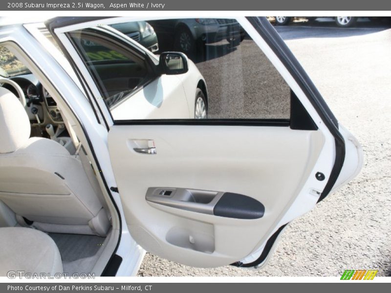 Aspen White / Ivory 2008 Subaru Impreza 2.5i Wagon