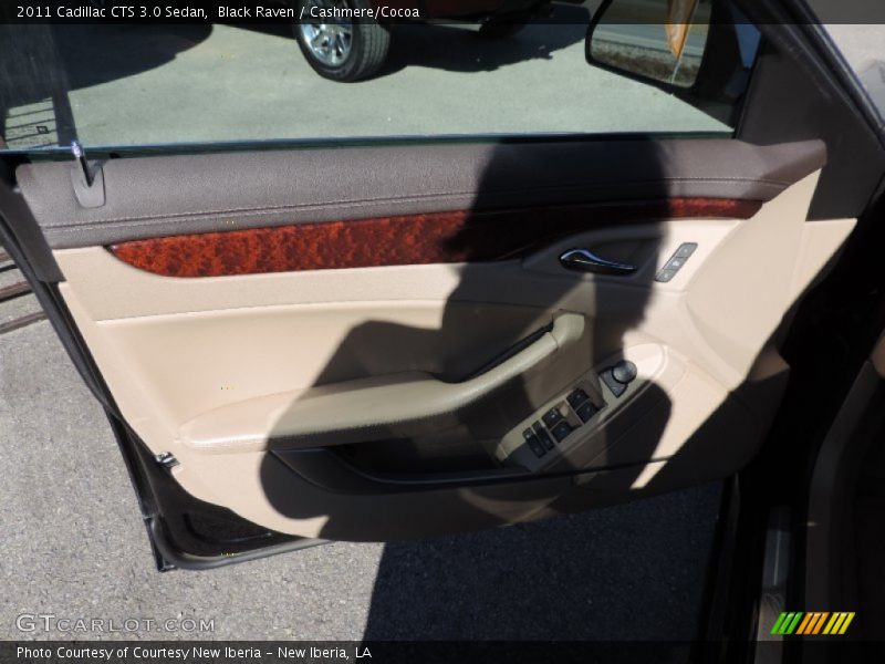Black Raven / Cashmere/Cocoa 2011 Cadillac CTS 3.0 Sedan