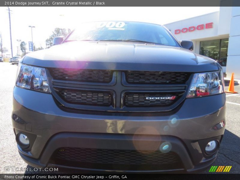 Granite Crystal Metallic / Black 2014 Dodge Journey SXT