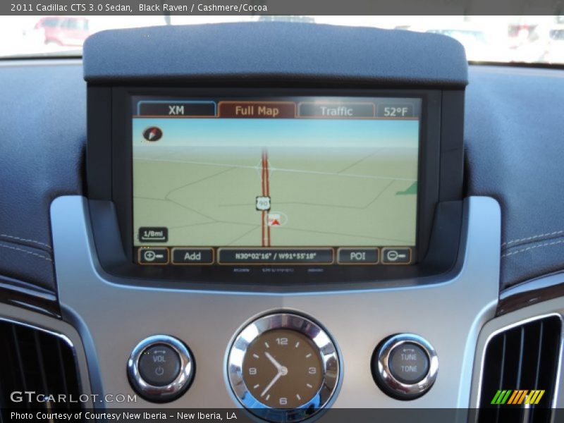 Black Raven / Cashmere/Cocoa 2011 Cadillac CTS 3.0 Sedan