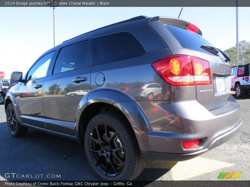Granite Crystal Metallic / Black 2014 Dodge Journey SXT