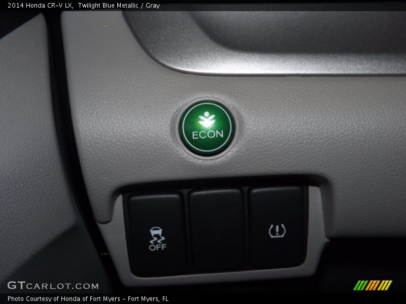 Twilight Blue Metallic / Gray 2014 Honda CR-V LX
