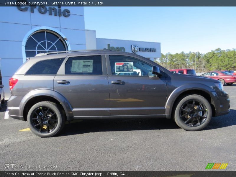 Granite Crystal Metallic / Black 2014 Dodge Journey SXT